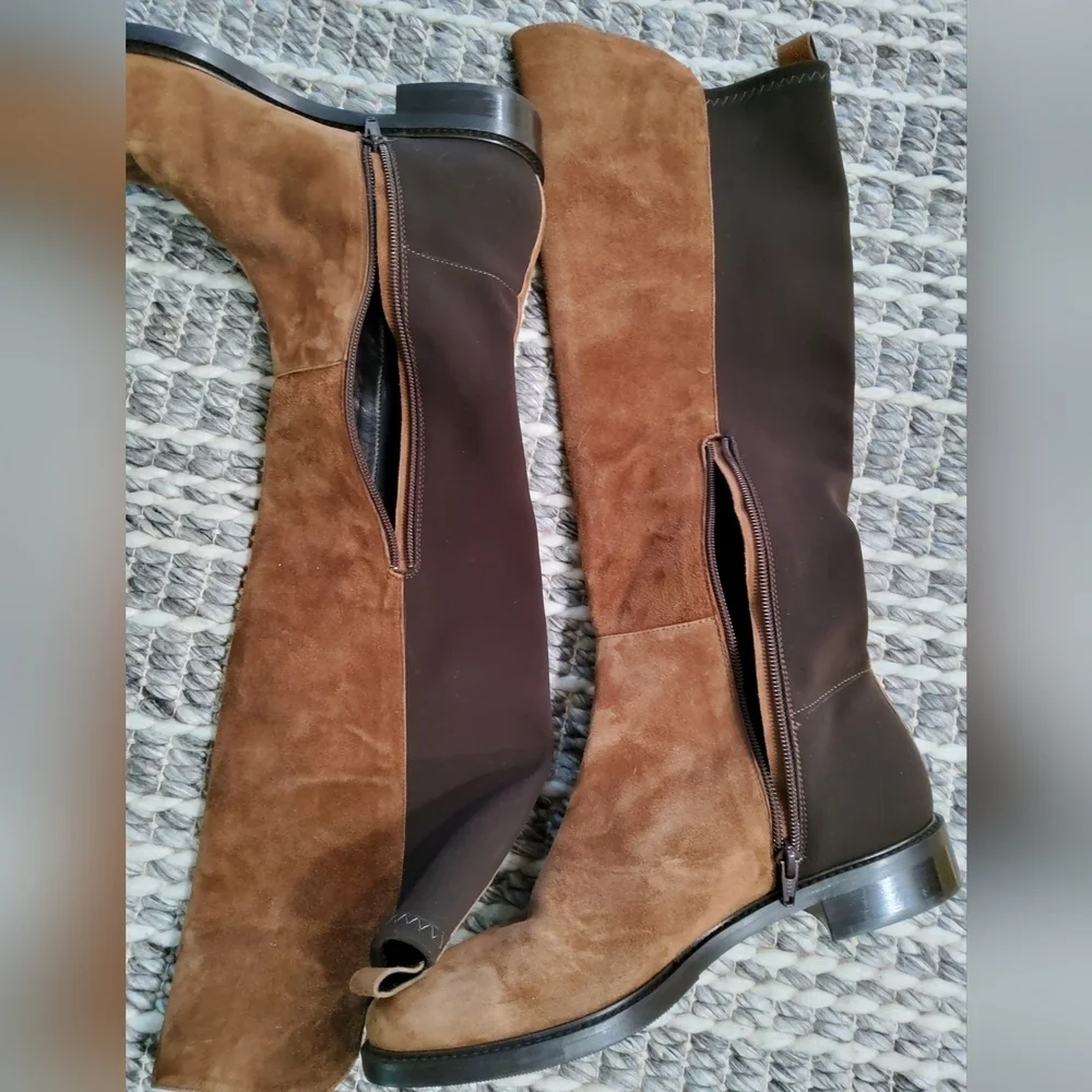 Clorinda Antinori Suede Tall Boots Size 40/9